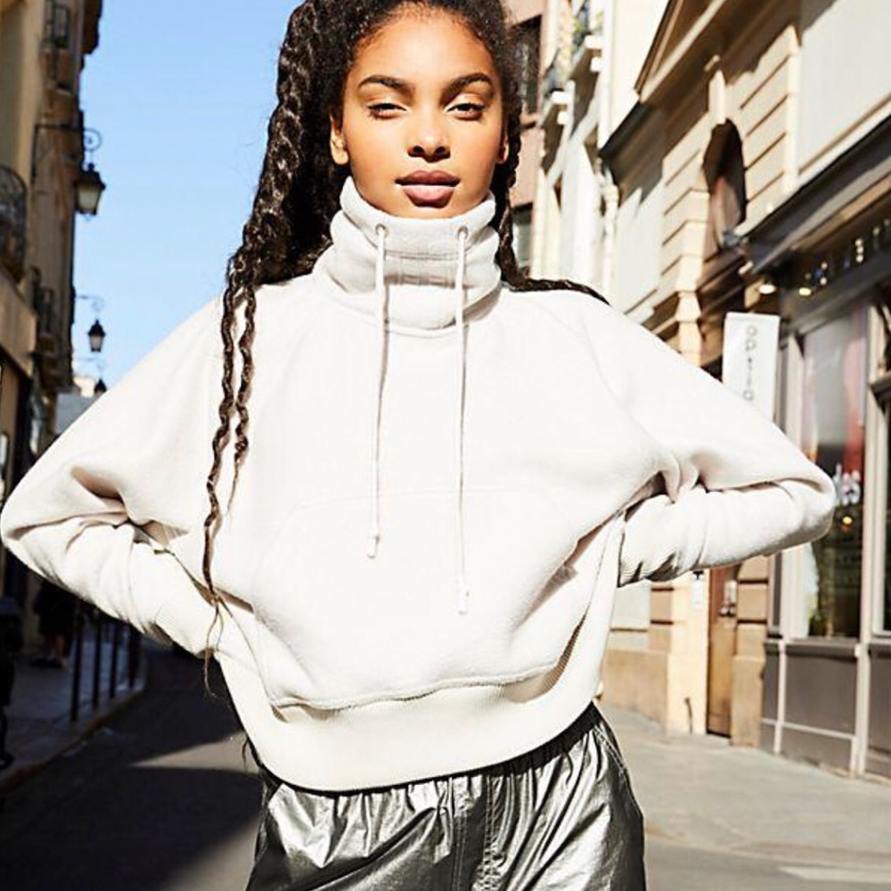 Free People Movement Westlake Pullover Fleece Sweatshirt